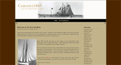 Desktop Screenshot of coronet1885.com